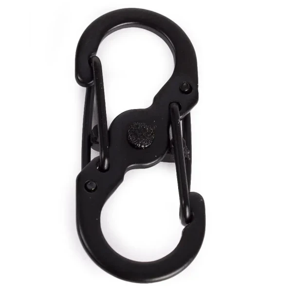 Карабин "СЛЕДОПЫТ" 3,5 см, двойной, сталь/1000/