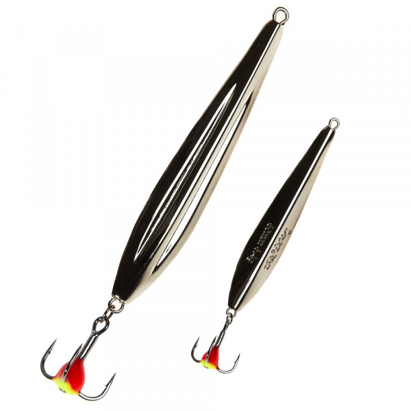 Блесна вертикальная зимняя Lucky John FIN BLADE с тр. блистер (50мм, LJFB50-S)