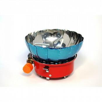 Газовая плитка ветрозащищенная К-203 под цанговый баллон