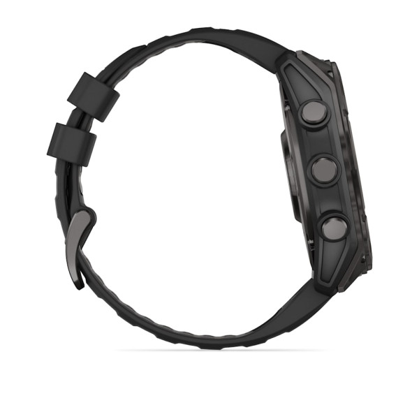 Часы GARMIN Fenix 8 51 MM AMOLED slate gray with a black band 010-02905-00