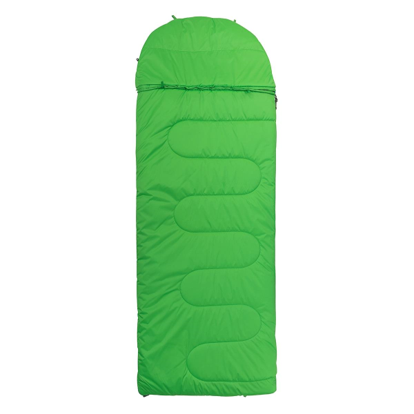 Спальный мешок ALEKSAN Wide 300L, 220x90, левый, шелтер, зеленый (T-N-SB-AW-300L) Nisus