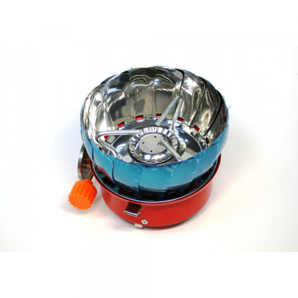 Газовая плитка ветрозащищенная К-203 под цанговый баллон