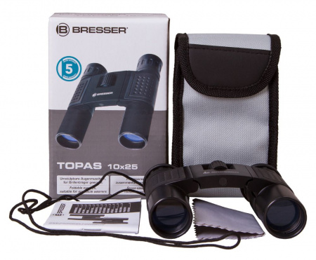 Бинокль Bresser Topas 10x25 Black