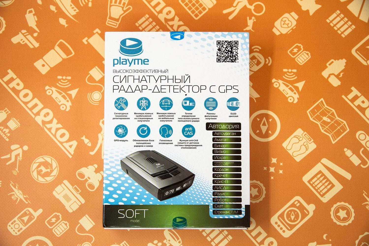 Радар-детектор Playme Soft