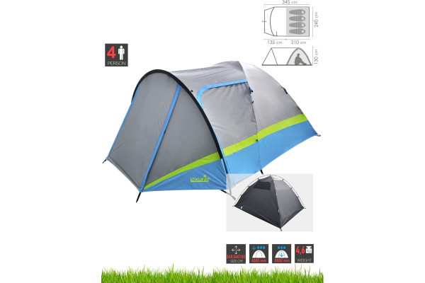 Палатка 4-х мест. Norfin MARTTI 4 NFL