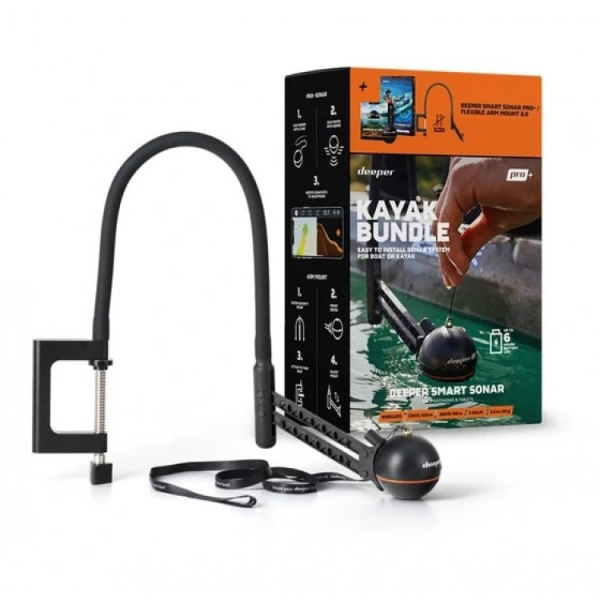 Эхолот беспроводной Deeper Smart Sonar Pro+ and Kayak Bundle