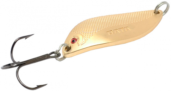 Блесна колеблющаяся "ТЦУНАМИ" Олта (матовое золото, 17г)