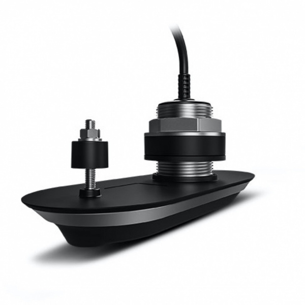 RV-412P RealVision 3D Stainless Steel Through Hull Transducer Port 12°, Direct connect to AXIOM (2m 