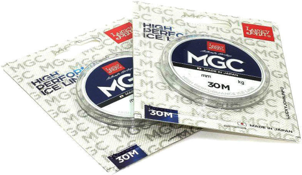 Леска монофильная зимняя Lucky John MGC (30м, 0,16, LJ4000-016)